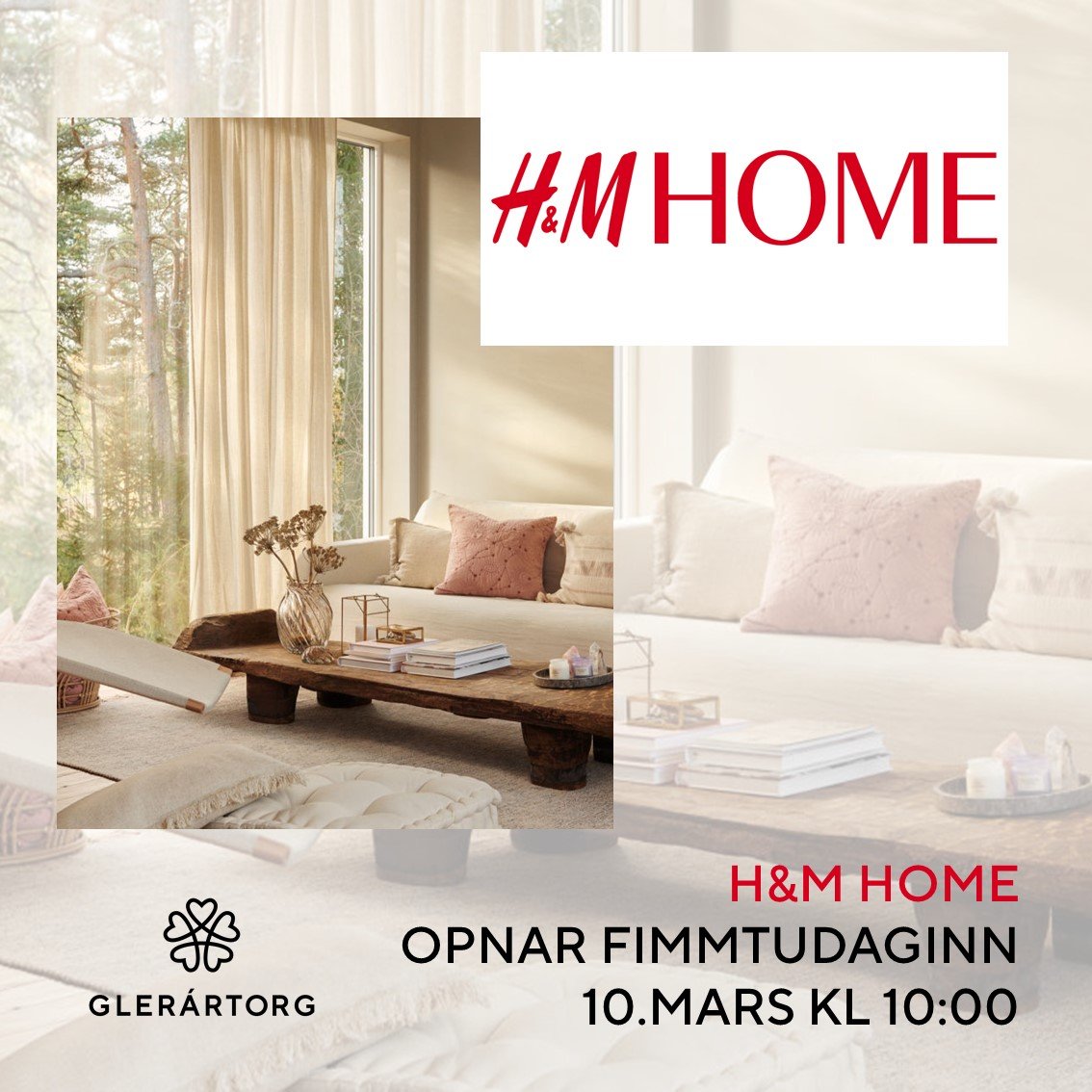 H&M HOME opnar á Glerártorgi | Glerártorg