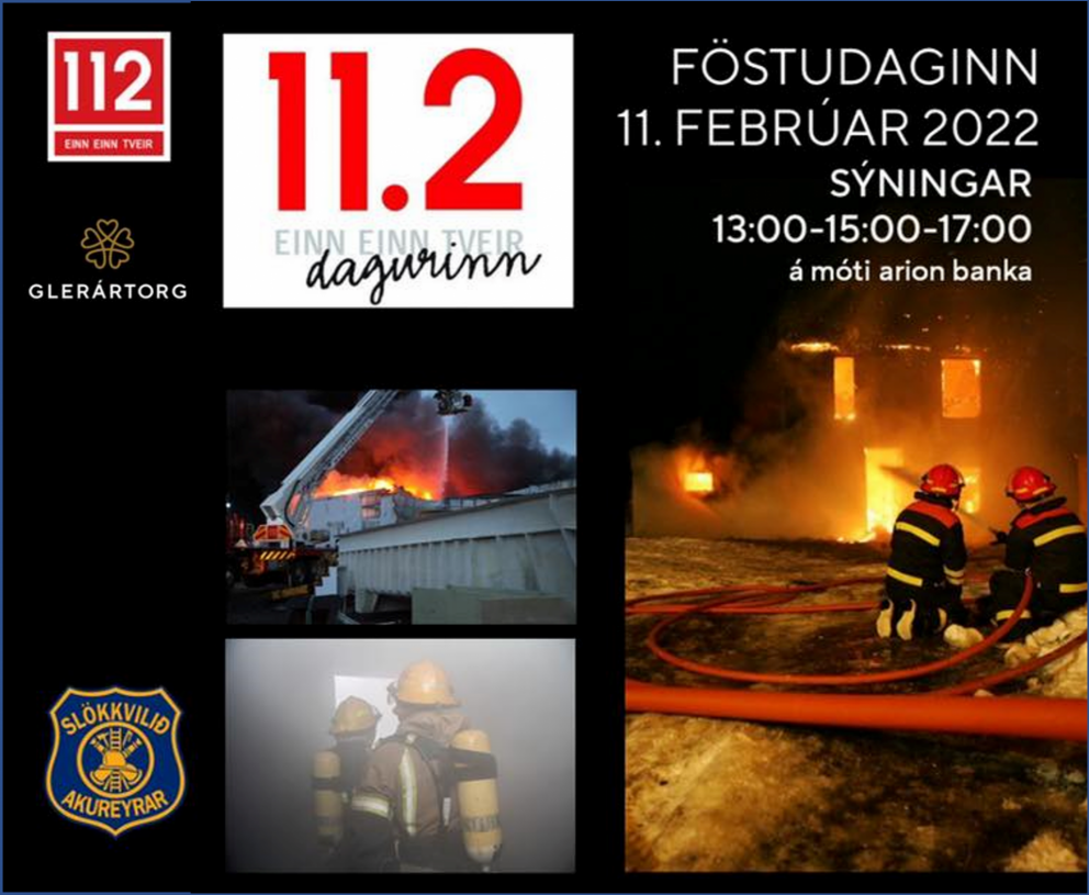 112 dagurinn á Glerártorgi