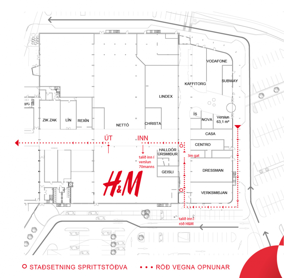 H&M opnar á Glerártorgi