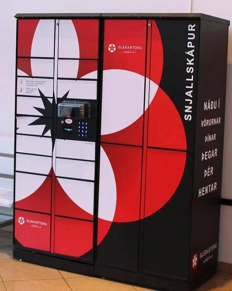 Snjallskápur Glerártorgs hefur verður tekið í notkun