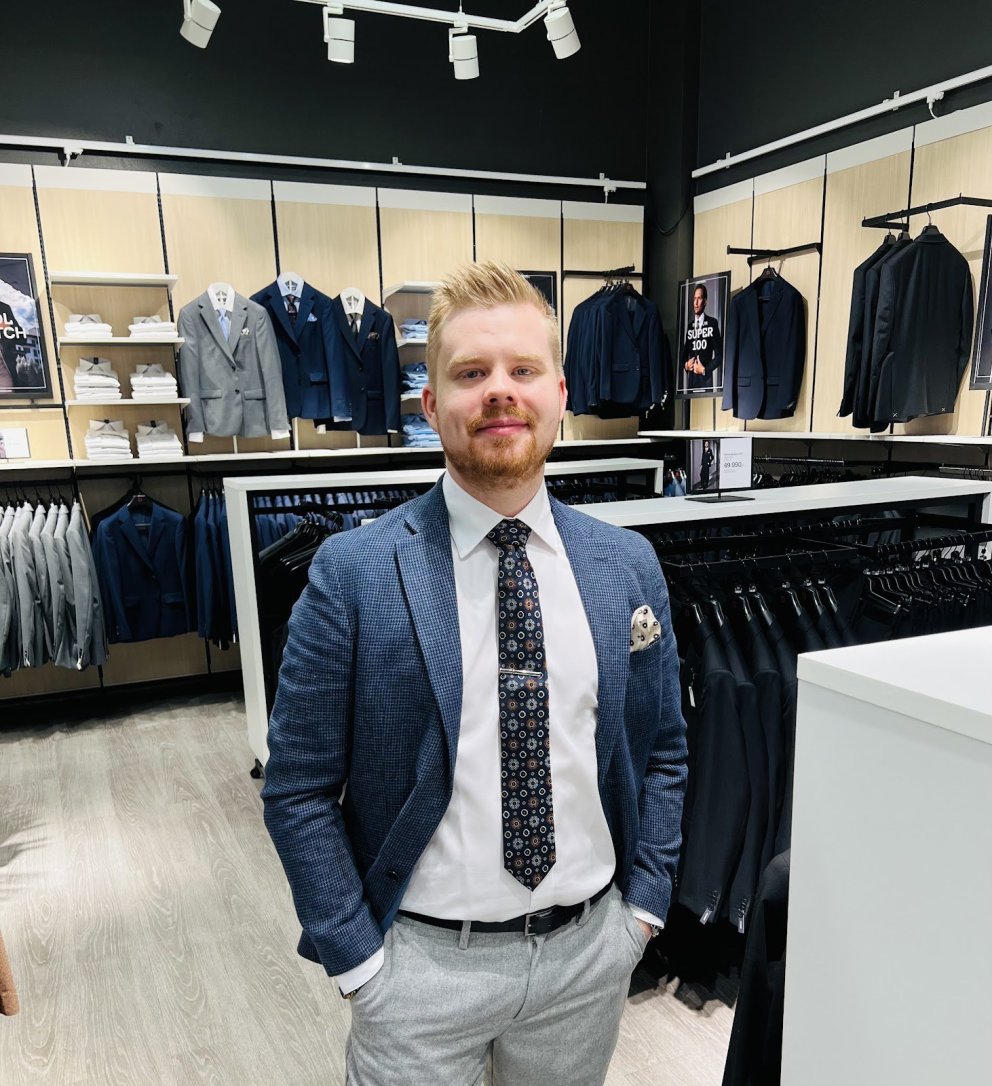 Steinar Logi Stefánsson, verslunarstjóri Dressmann á Akureyri
Mynd: Kaffid.is