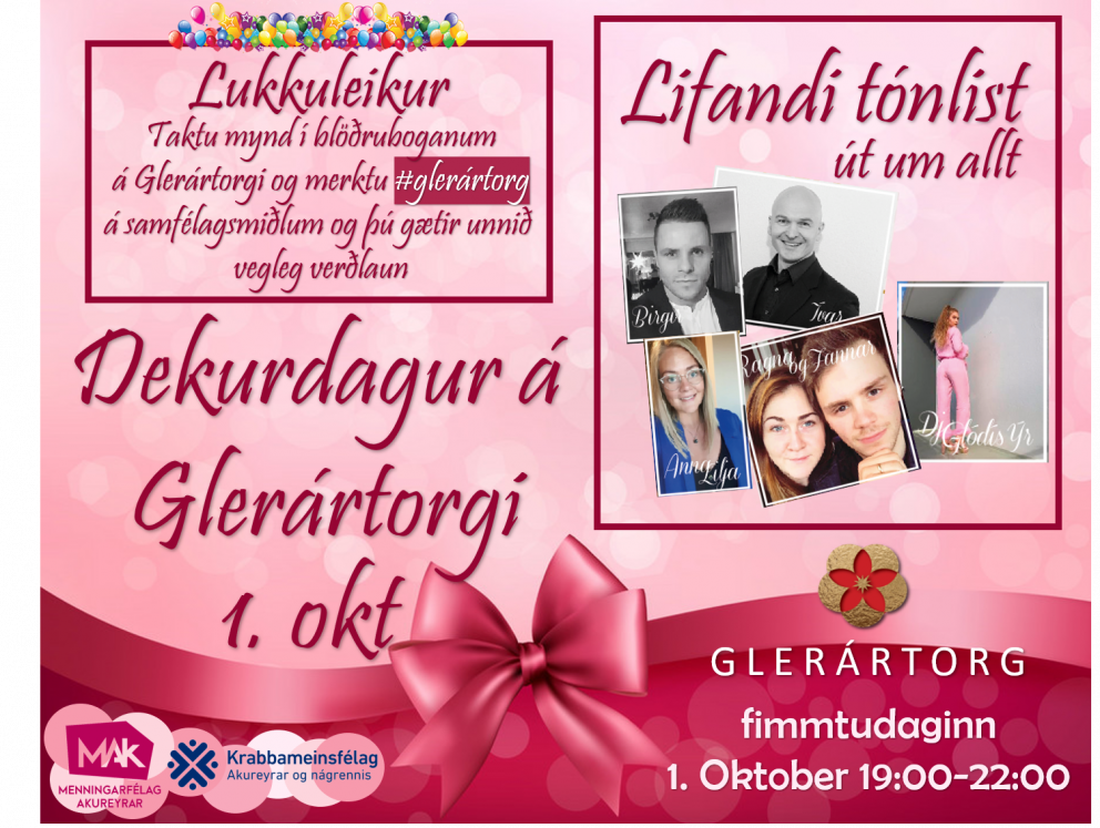 Dekurdagurinn 2020 á Glerártorgi