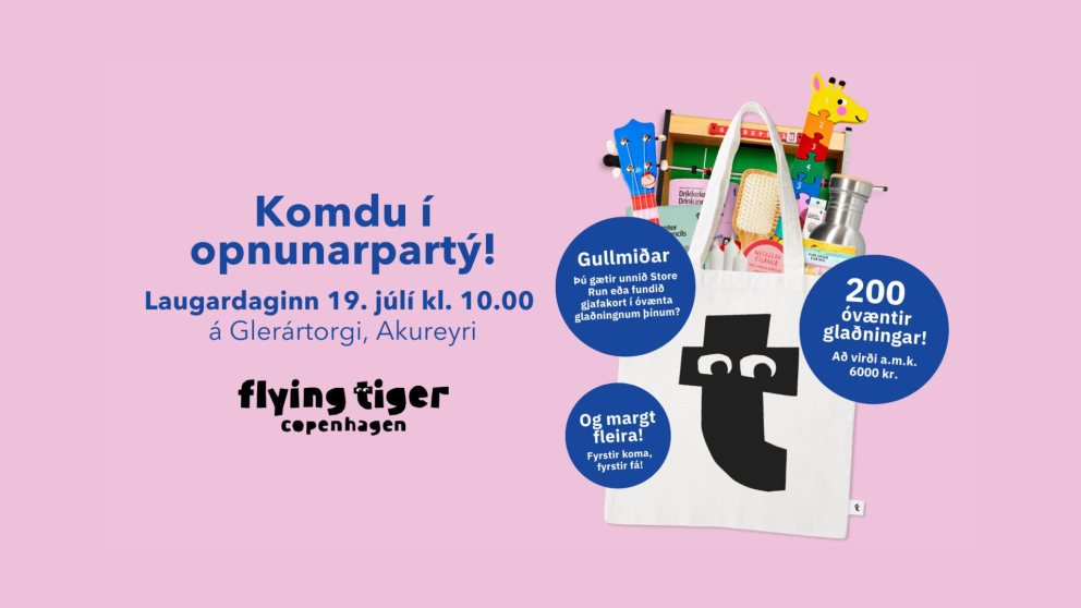 Flying Tiger Copenhagen opnar endurnýjaða verslun