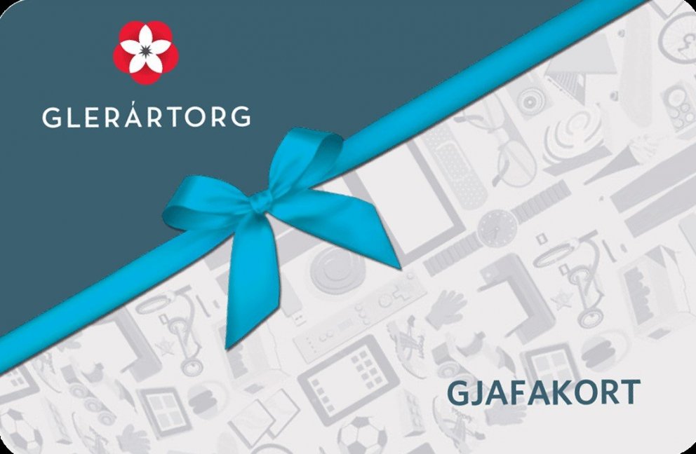 Nú eru gjafkortin okkar eingöngu seld á glerartorg.is