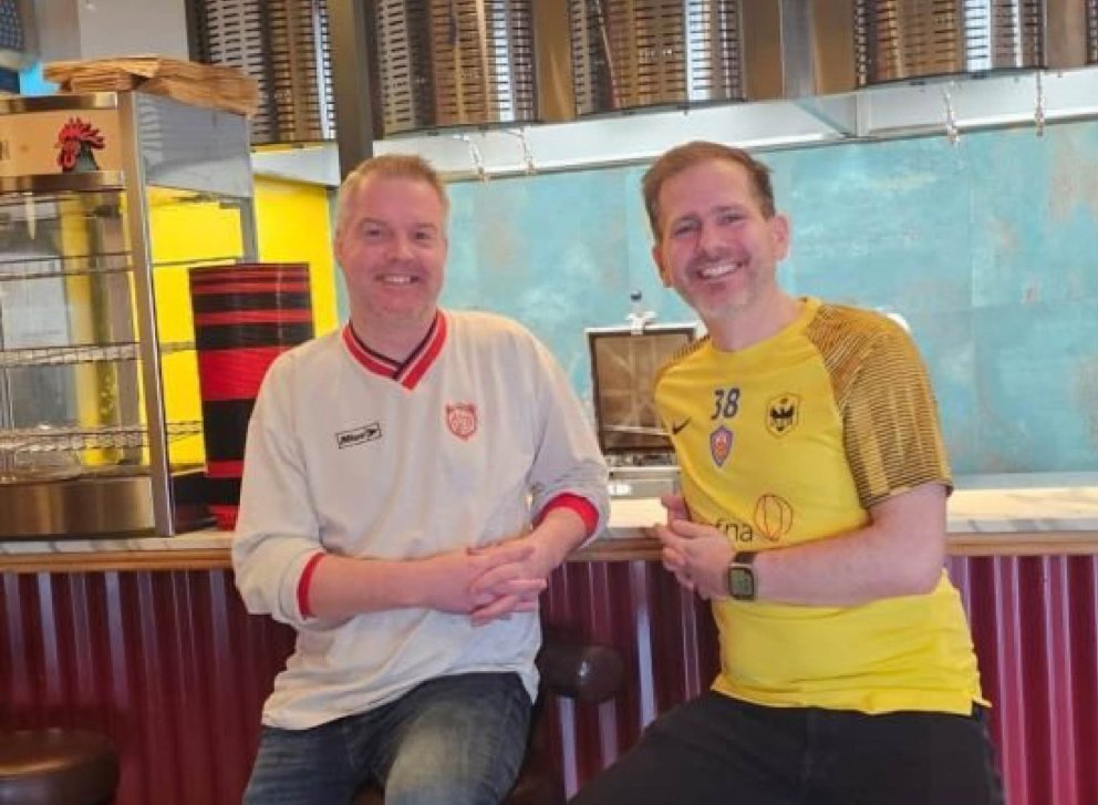 Þórsarinn Guðmundur Geir og KA maðurinn Egill