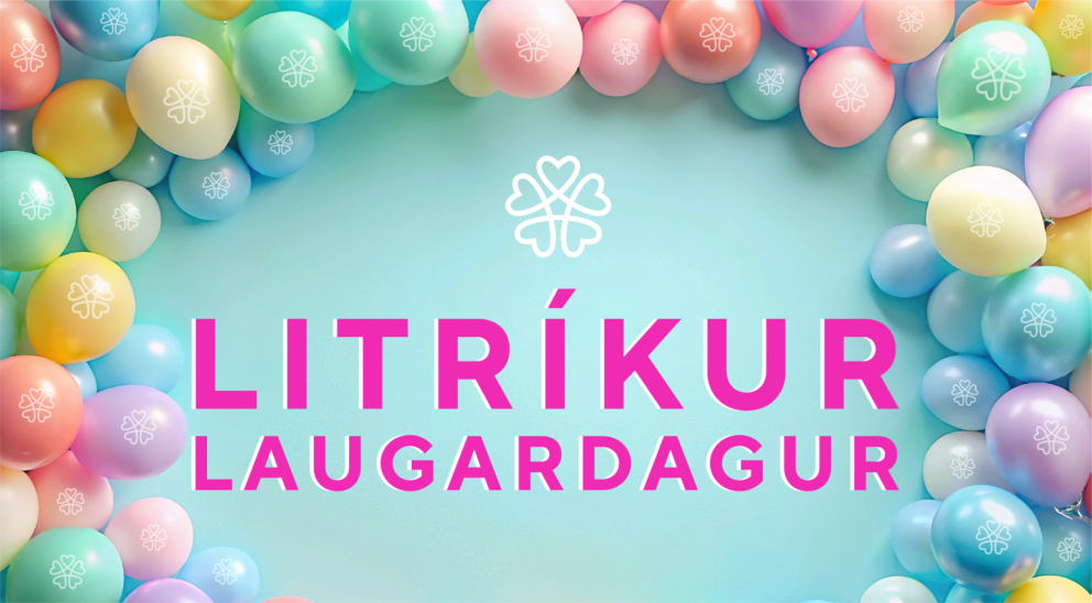 Litríkur laugardagur á Glerártorgi 12. apríl