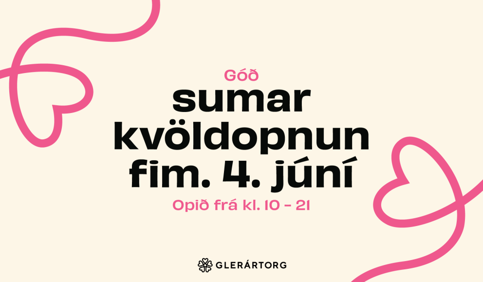 Kvöldopnun á Glerártorgi 4. júní