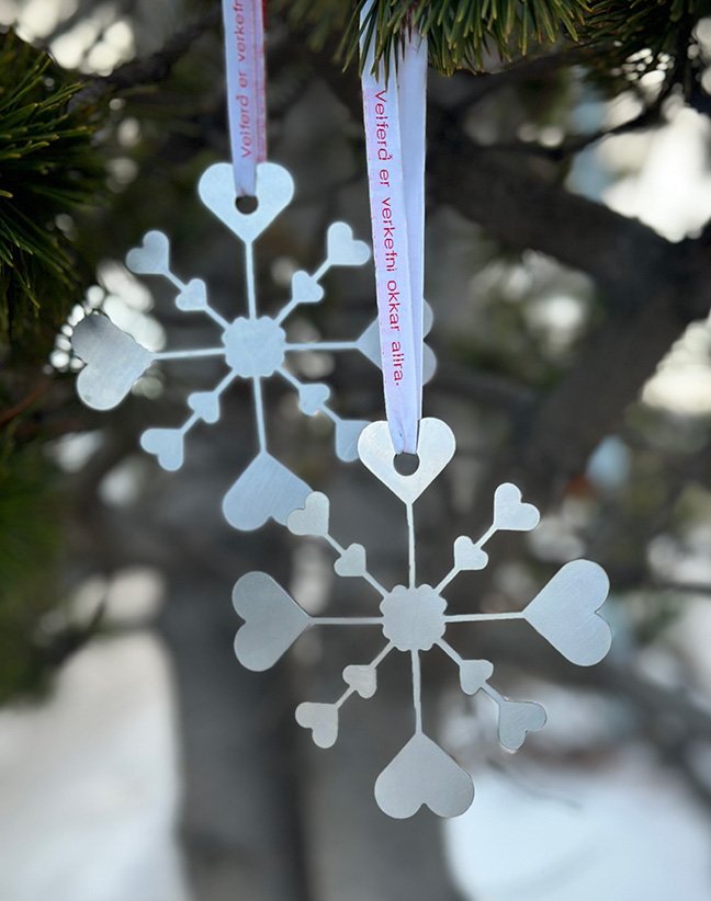 Elva Ýr & Kristín Anna hönnuðu velferðarstjörnuna