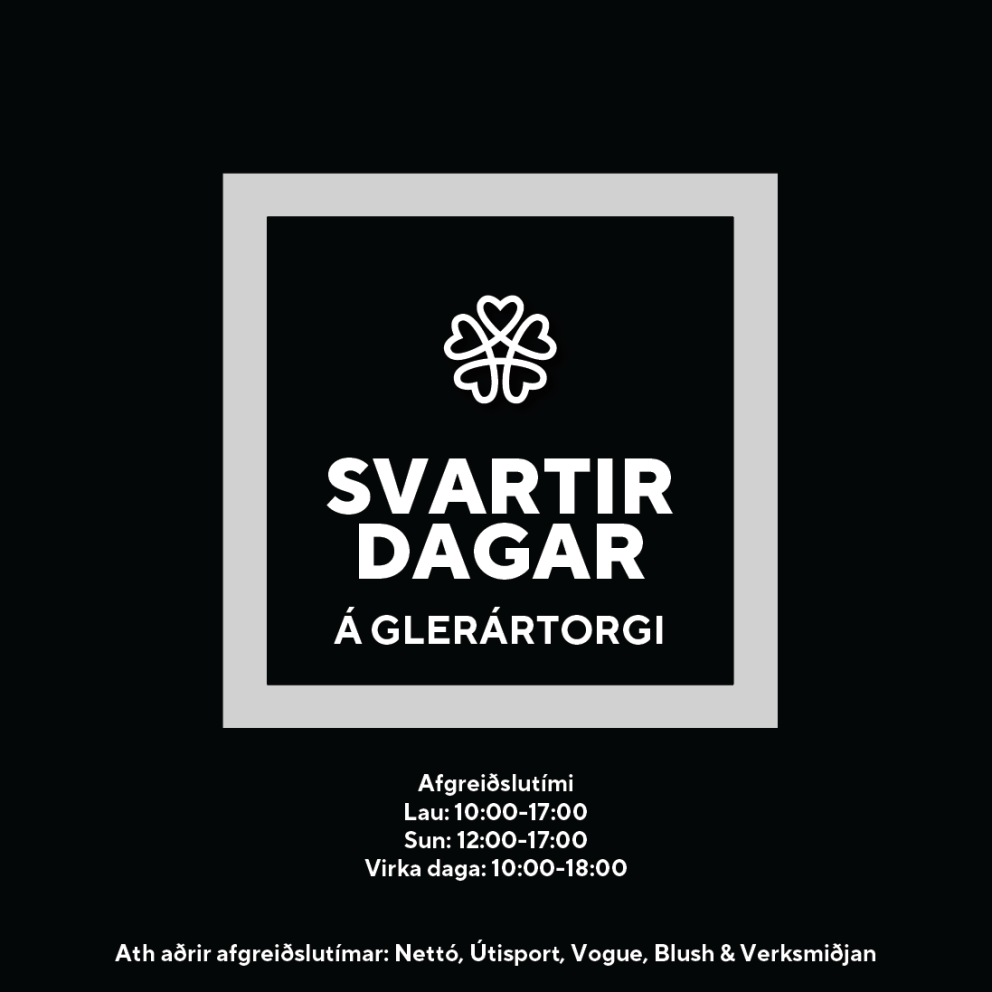 Svartir dagar á Glerártorgi